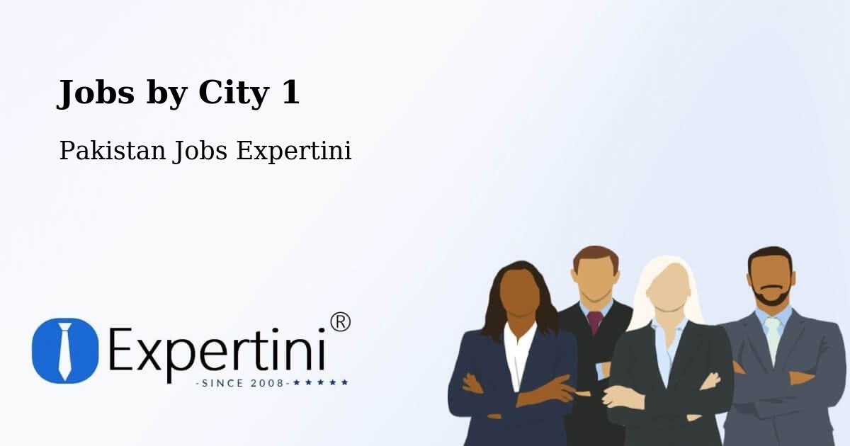 City Jobs in Pakistan - Expertini