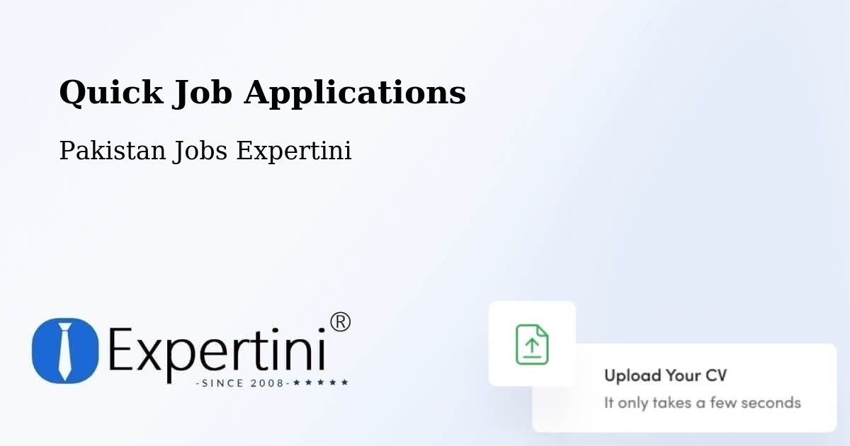 Quick Apply Feature – Kamar Mushani - Pakistan Jobs Expertini