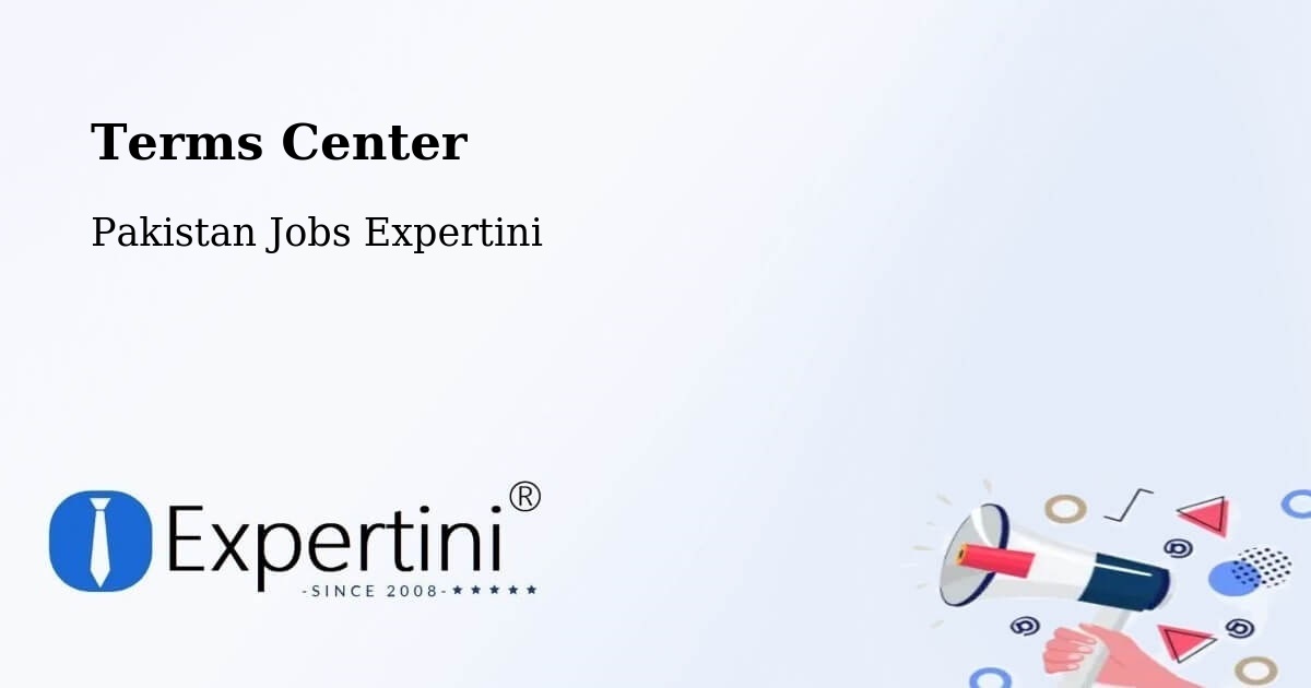 Terms of Service – Kamar Mushani - Pakistan Jobs Expertini